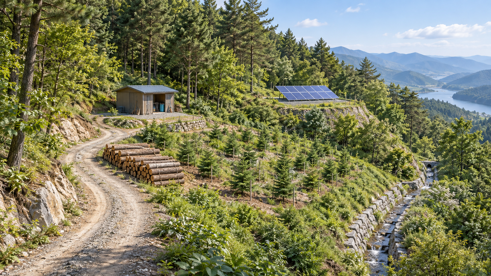 산지관리법 실무: 작업로·산지태양광·산림경영관리사 허가·신고 기준
